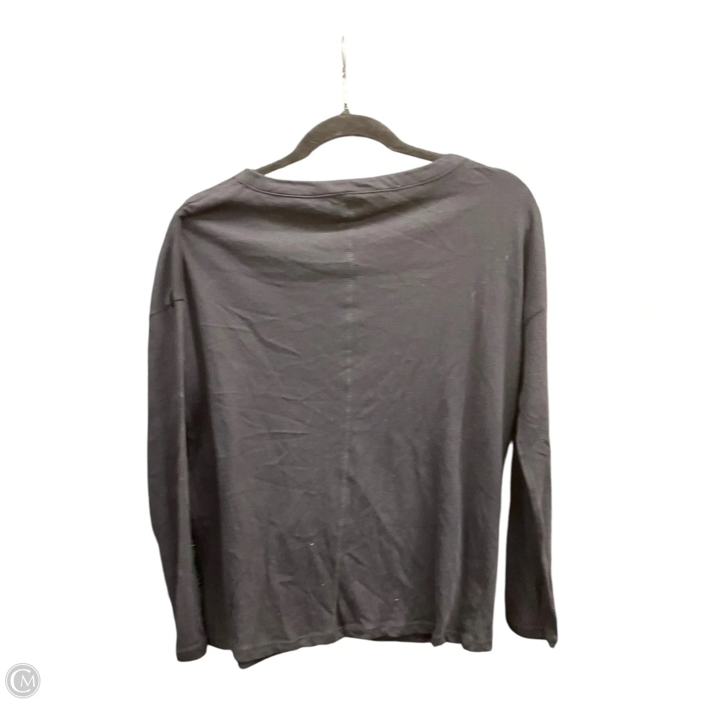 Top Long Sleeve By Pink In Black, Size: S