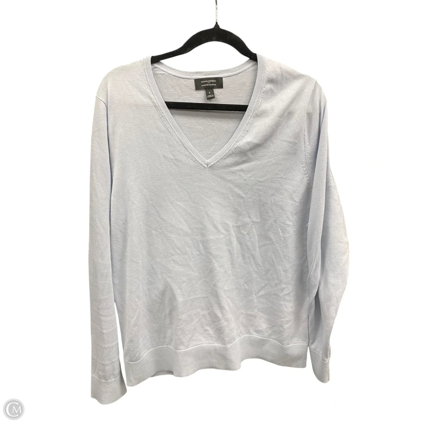 Sweater By Banana Republic In Blue, Size: L