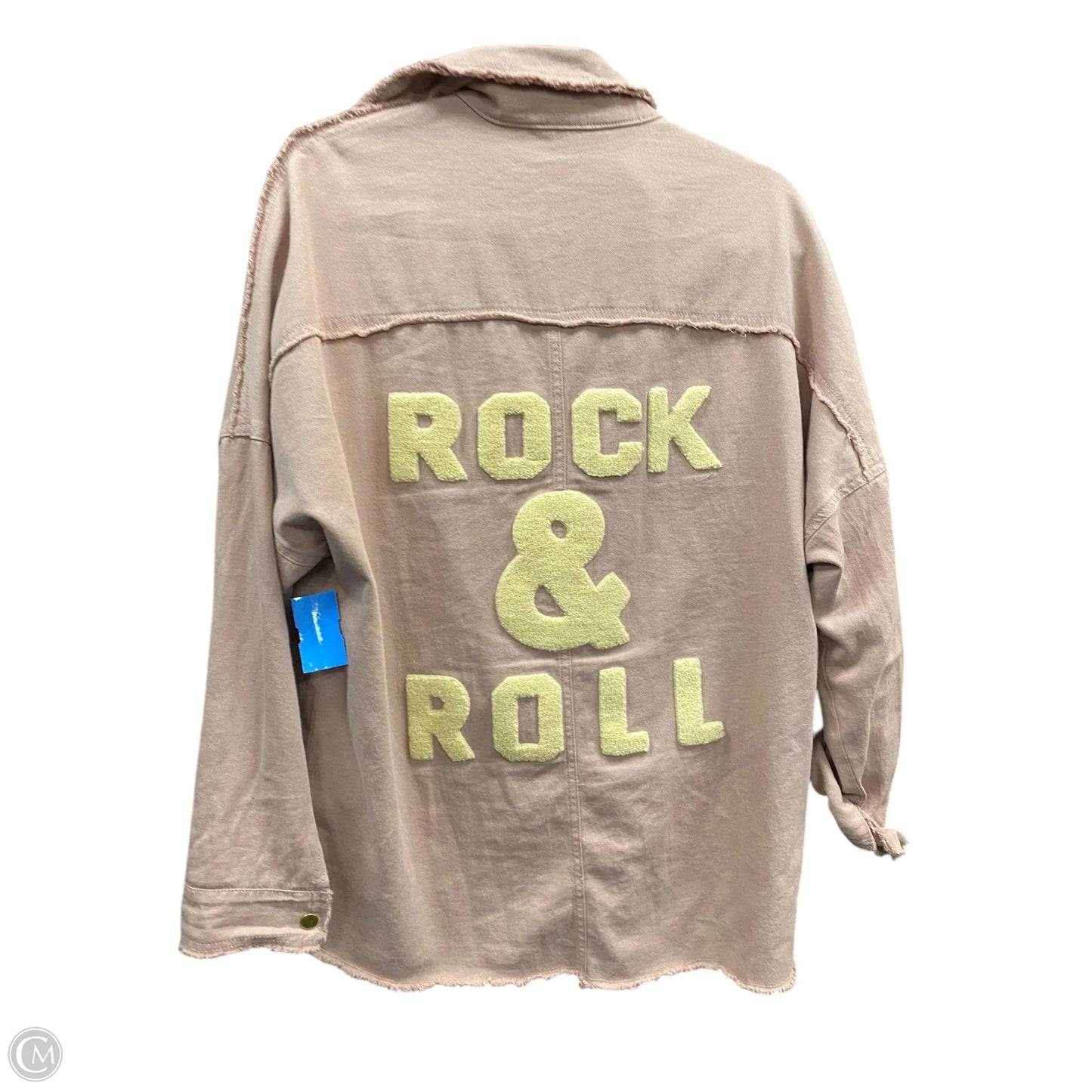 Jacket Shirt By Davi & Dani In Mauve, Size: S