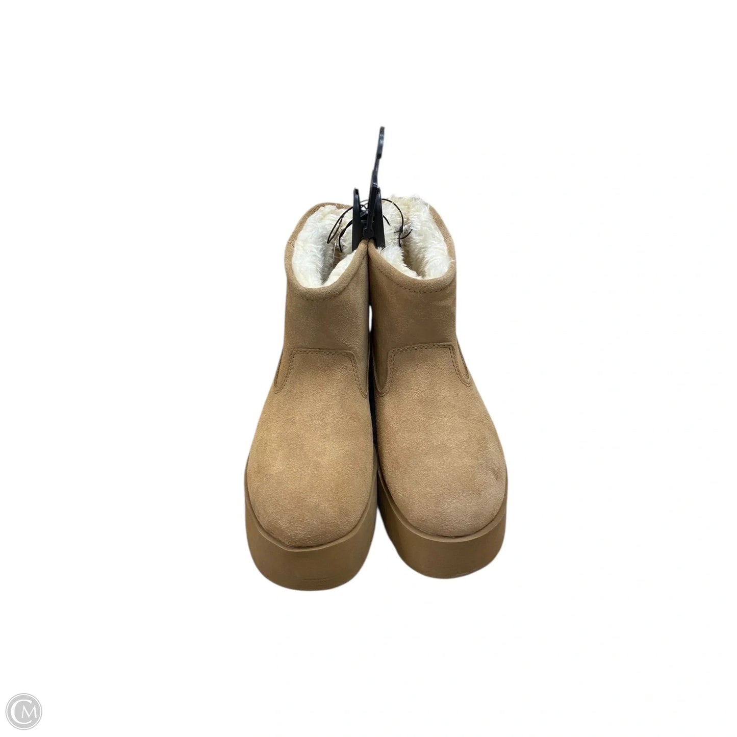 Boots Ankle Flats By Time And Tru In Tan, Size: 6