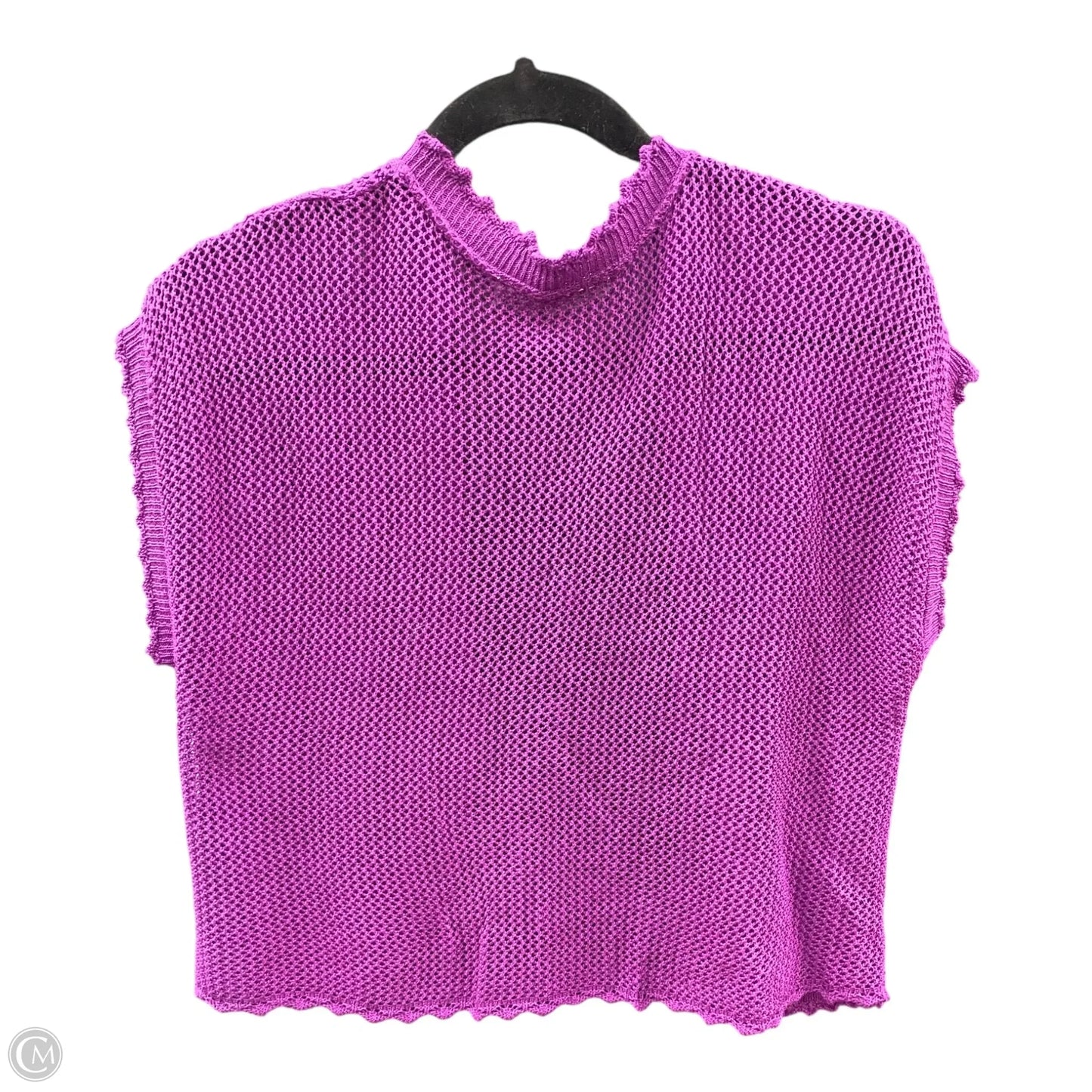 Cardigan By Kim Rogers In Purple, Size: L