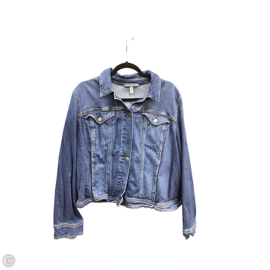 Jacket Denim By Lane Bryant In Blue Denim, Size: 22