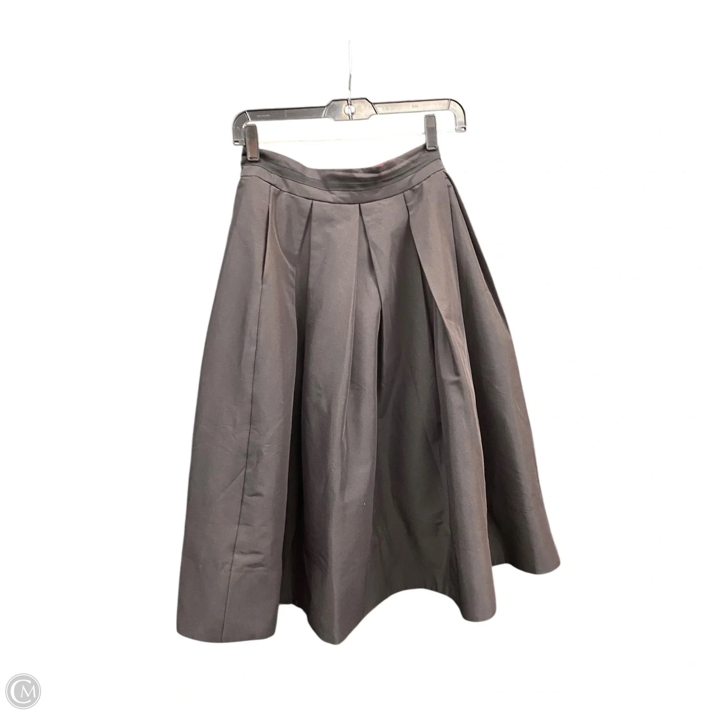 Skirt Midi By White House Black Market In Black, Size: 0p