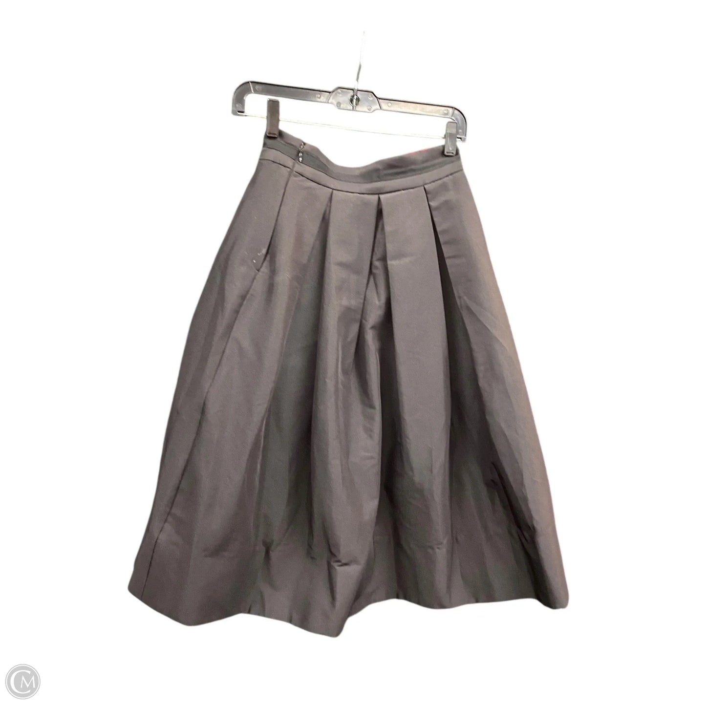 Skirt Midi By White House Black Market In Black, Size: 0p
