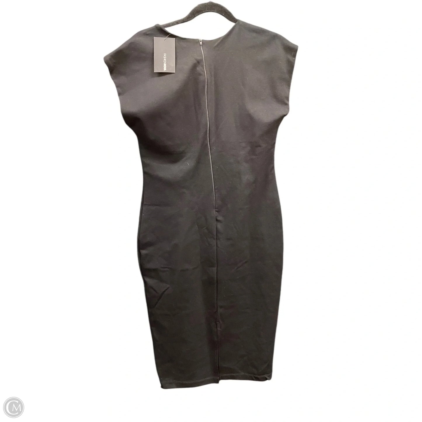 Dress Casual Midi By Fashion Nova In Black, Size: Xl