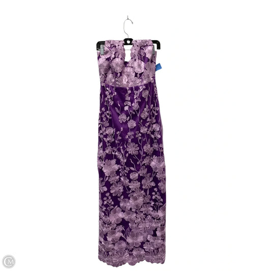Dress Party Long By Boston Proper In Purple, Size: 6