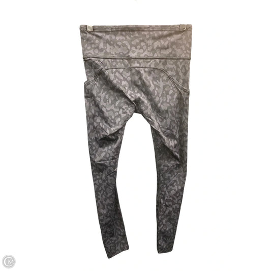 Athletic Leggings Capris By Lululemon In Camouflage Print, Size: 6