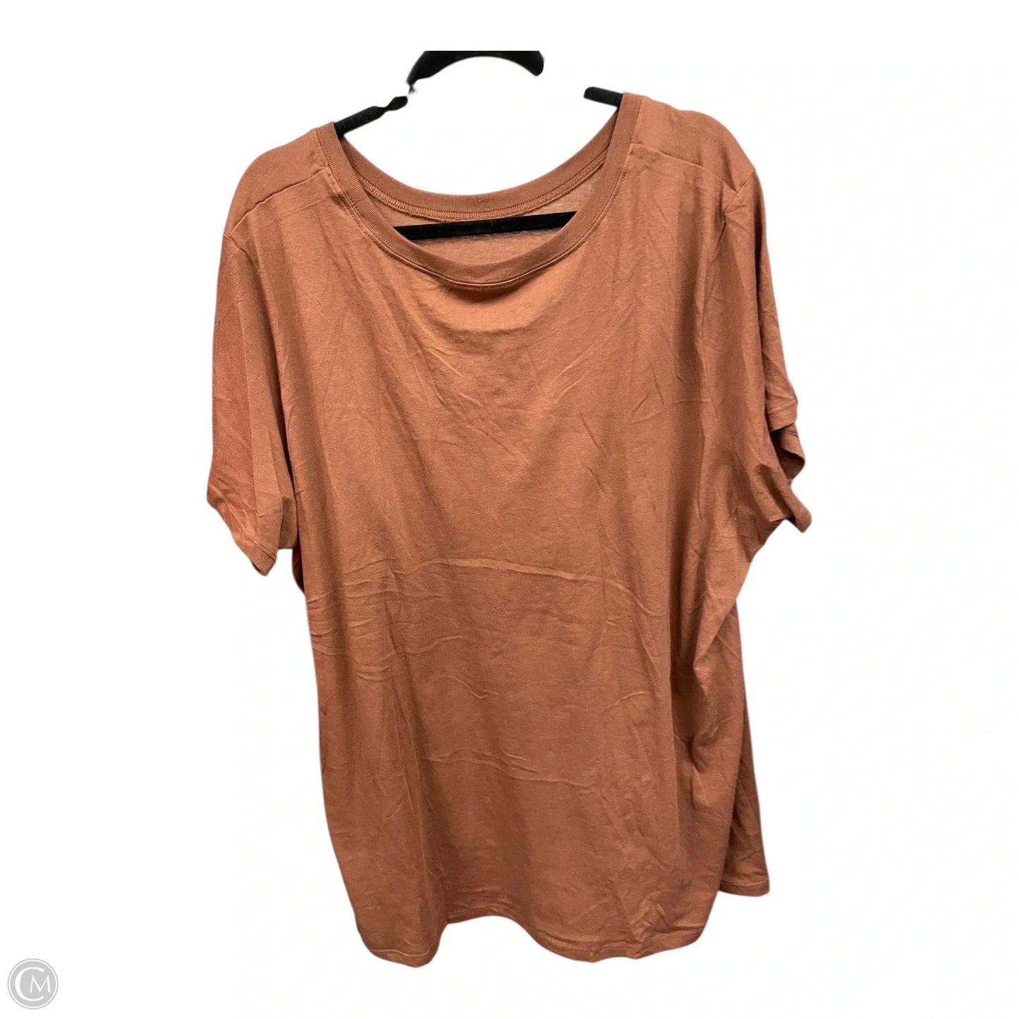 Top Short Sleeve By Torrid In Brown, Size: 4x