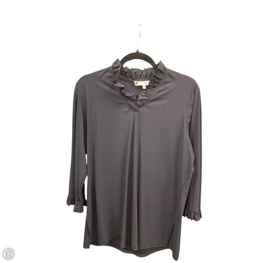 Top 3/4 Sleeve By Jude Connally In Black, Size: M