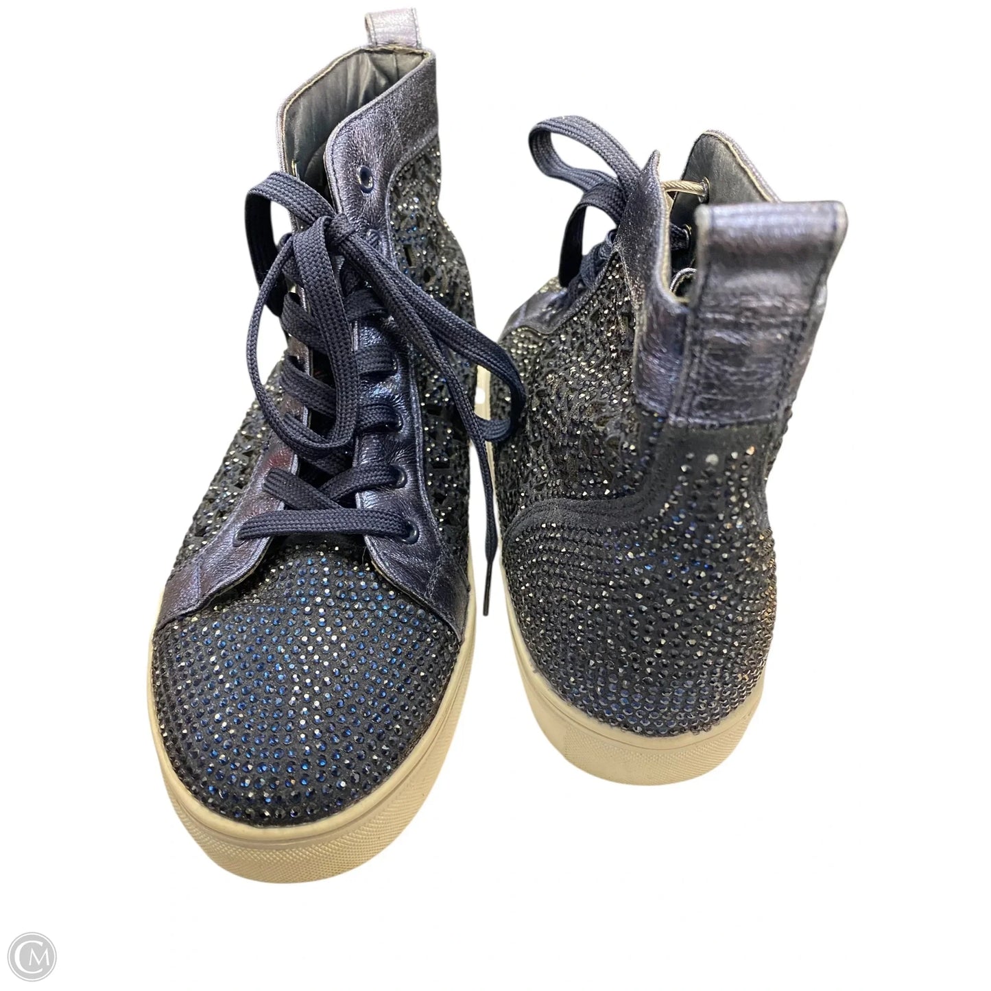 Shoes Sneakers By Clothes Mentor In Navy, Size: 10.5