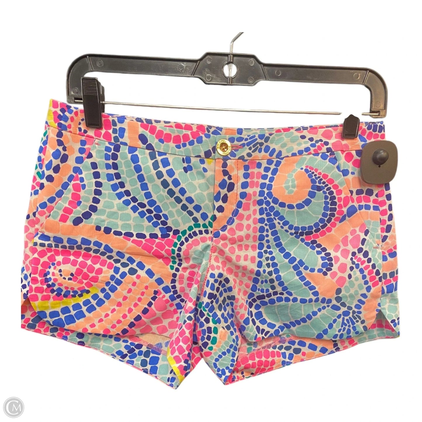 Shorts Designer By Lilly Pulitzer In Blue & Pink, Size: 0