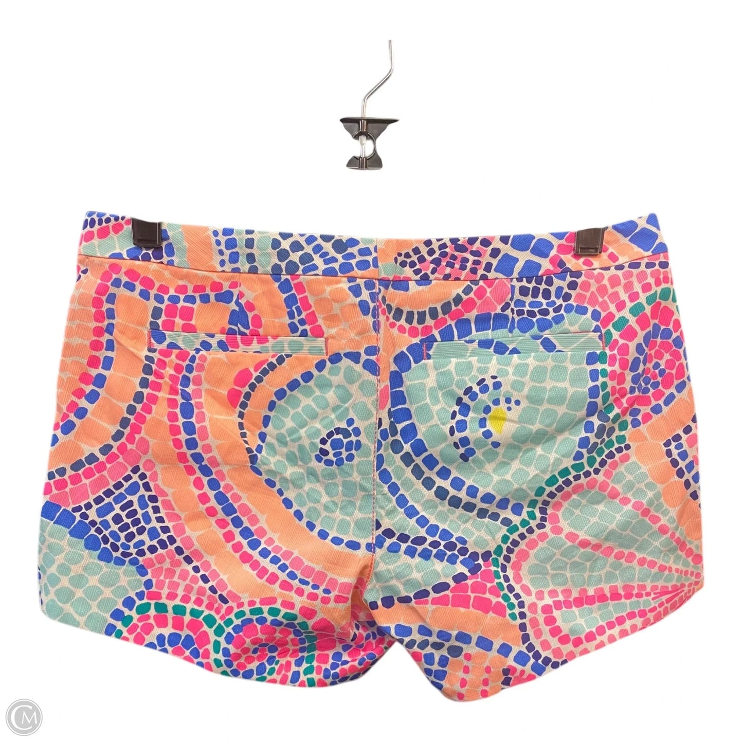Shorts Designer By Lilly Pulitzer In Blue & Pink, Size: 0