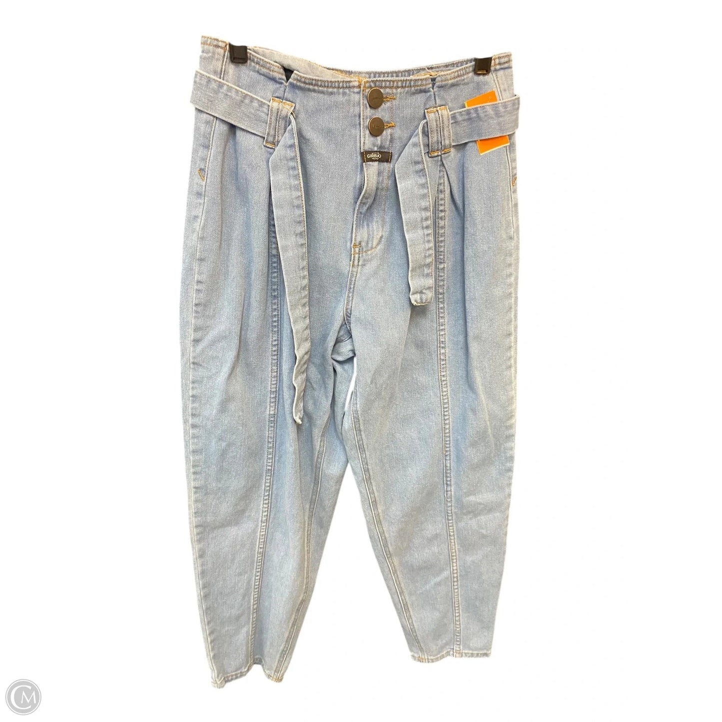 Jeans Wide Leg By Clothes Mentor In Blue Denim, Size: 4