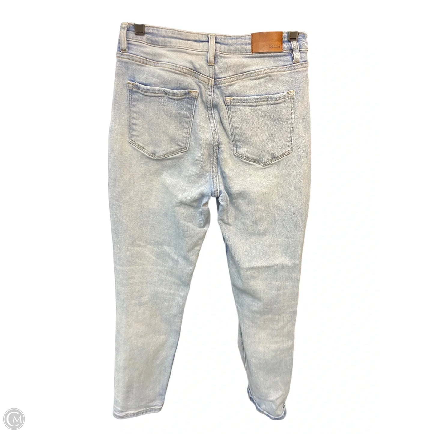 Jeans Straight By Bohme In Blue Denim, Size: 4