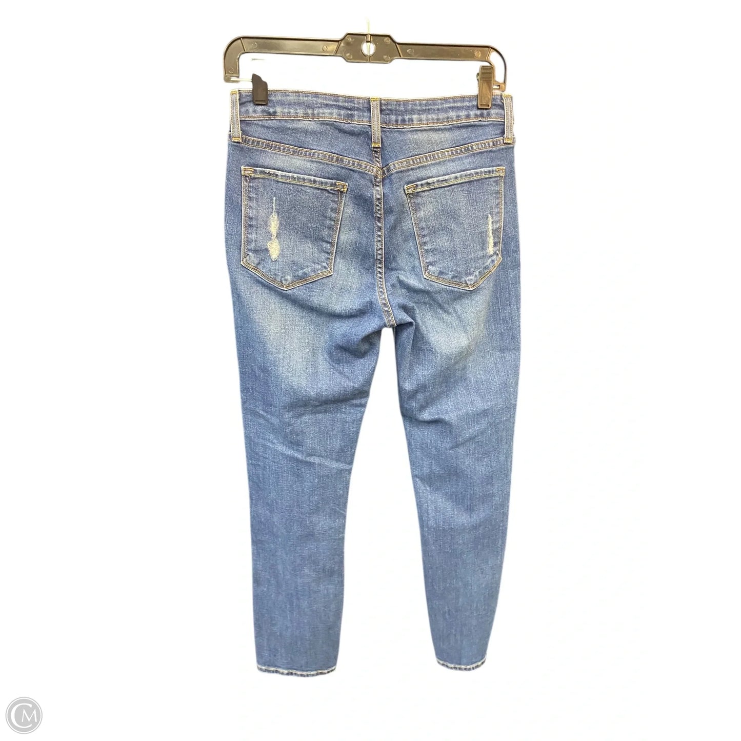 Jeans Straight By Just Black In Blue Denim, Size: 8