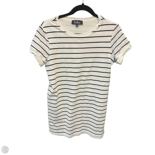 Tunic Short Sleeve By Lulus In Striped Pattern, Size: S