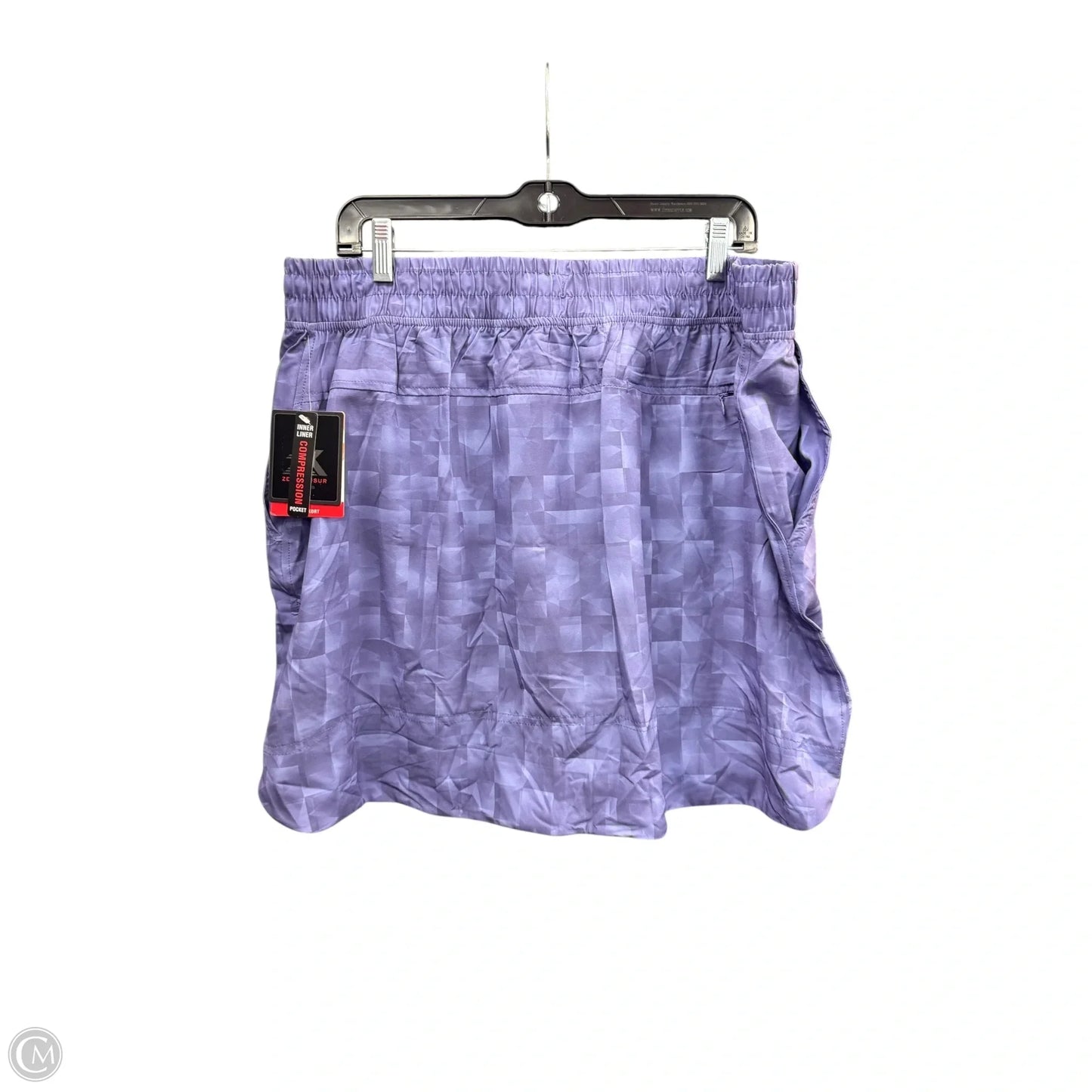 Athletic Skort By Zero Xposure In Purple, Size: Xl