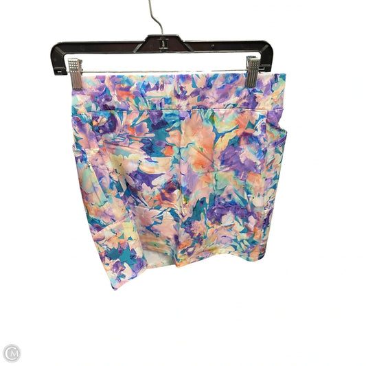 Athletic Skort By Rbx In Multi-colored, Size: L