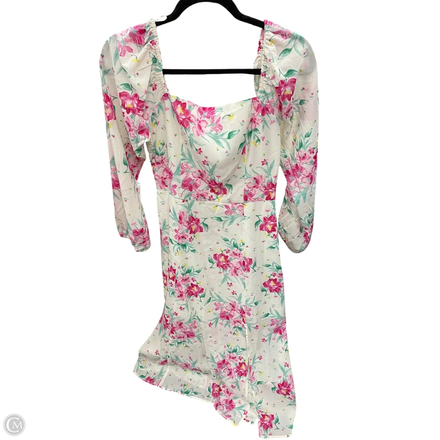 Dress Casual Midi By Clothes Mentor In Floral Print, Size: M