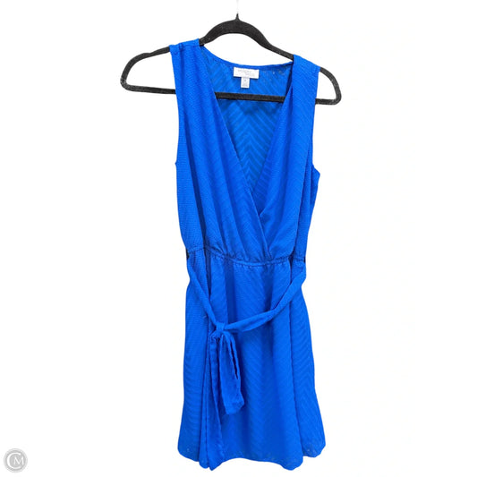 Dress Casual Short By Morgan Taylor In Blue, Size: M