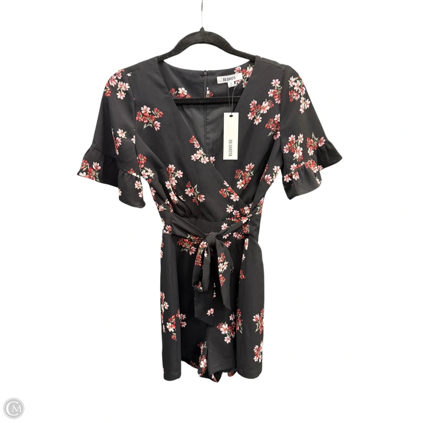 Romper By Bb Dakota In Black & Pink, Size: 0