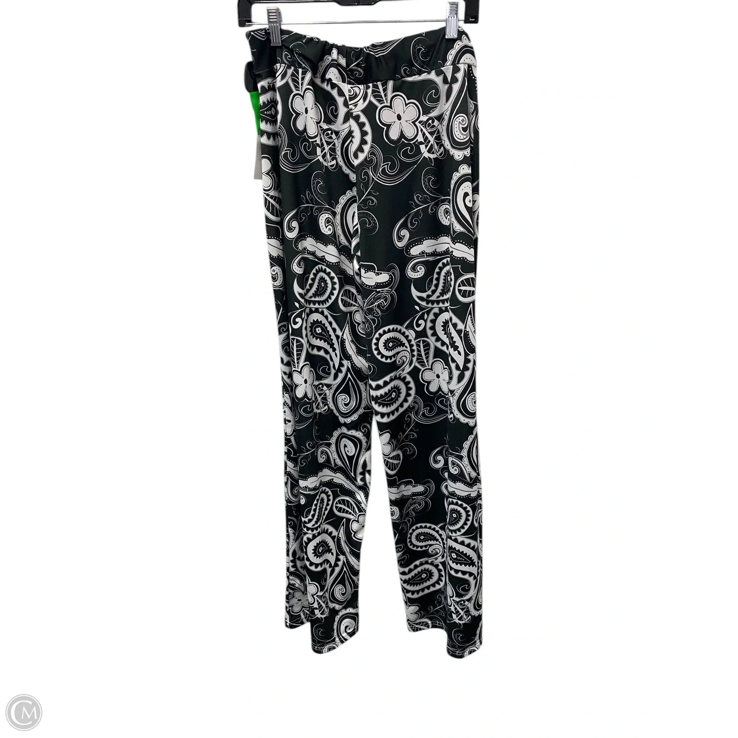 Pants Lounge By Clothes Mentor In Black & White, Size: M