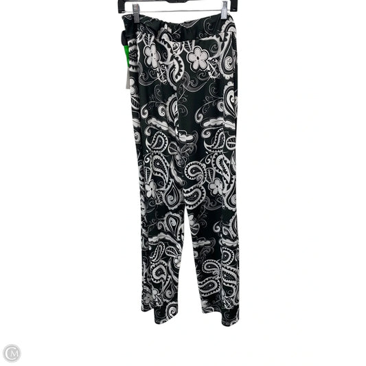 Pants Lounge By Clothes Mentor In Black & White, Size: M