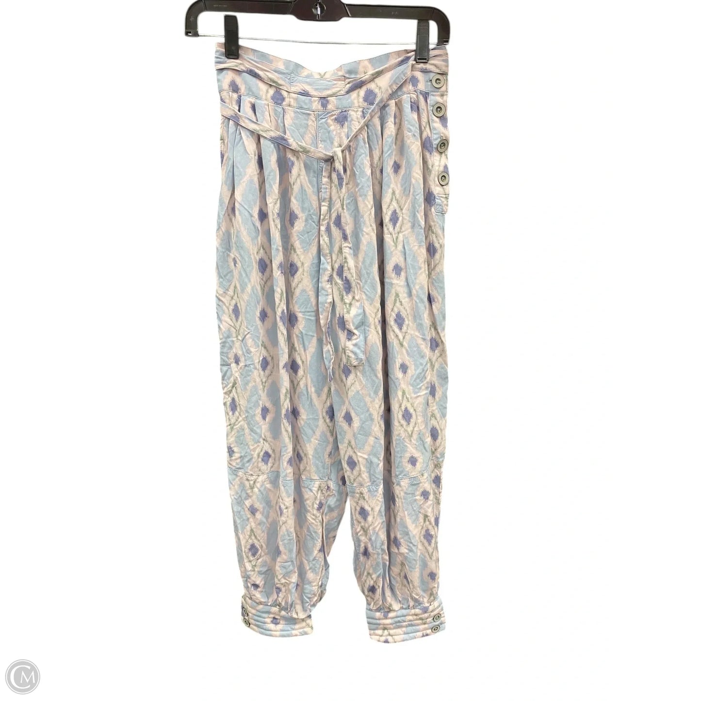 Pants Other By Anthropologie In Blue & Pink, Size: 0