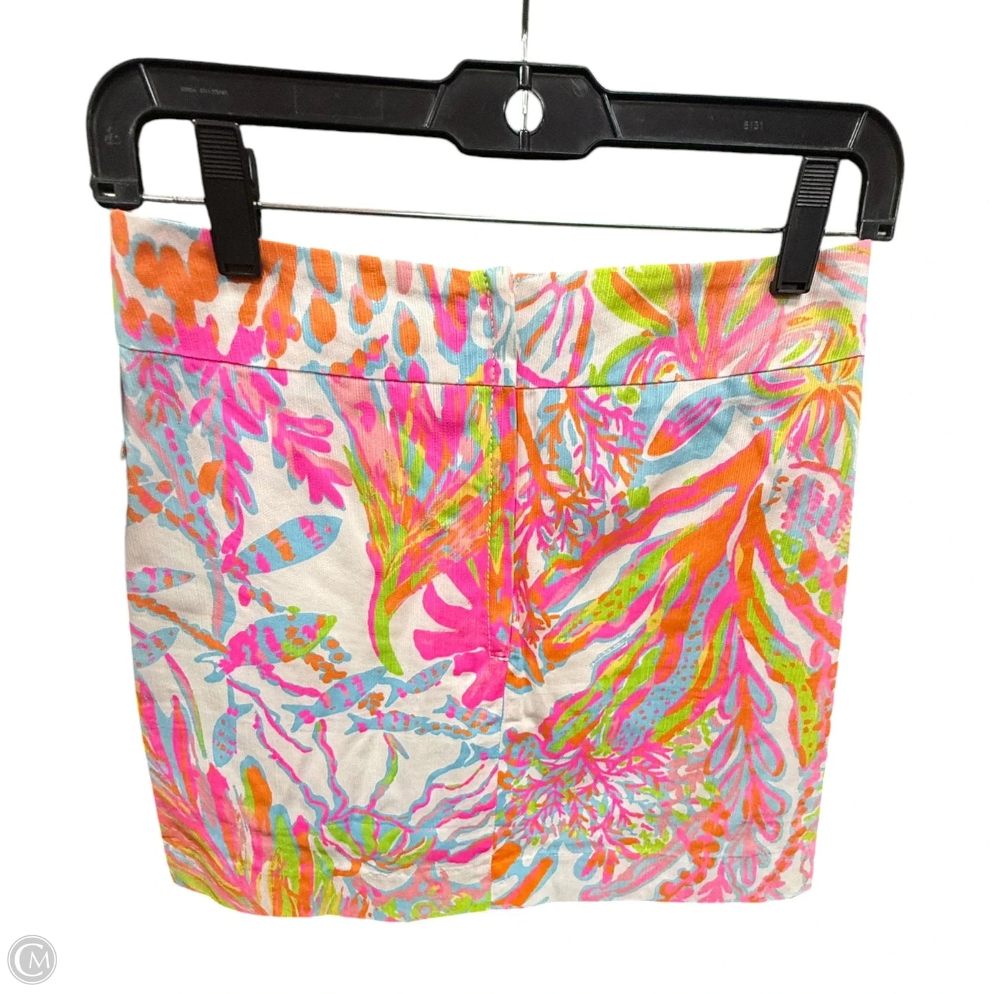 Skirt Designer By Lilly Pulitzer In Orange & Pink, Size: 0p