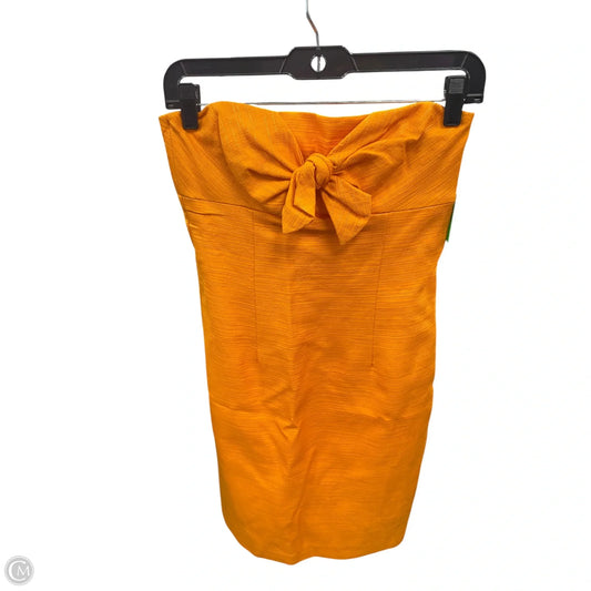Dress Casual Short By Trina Turk In Orange, Size: 0