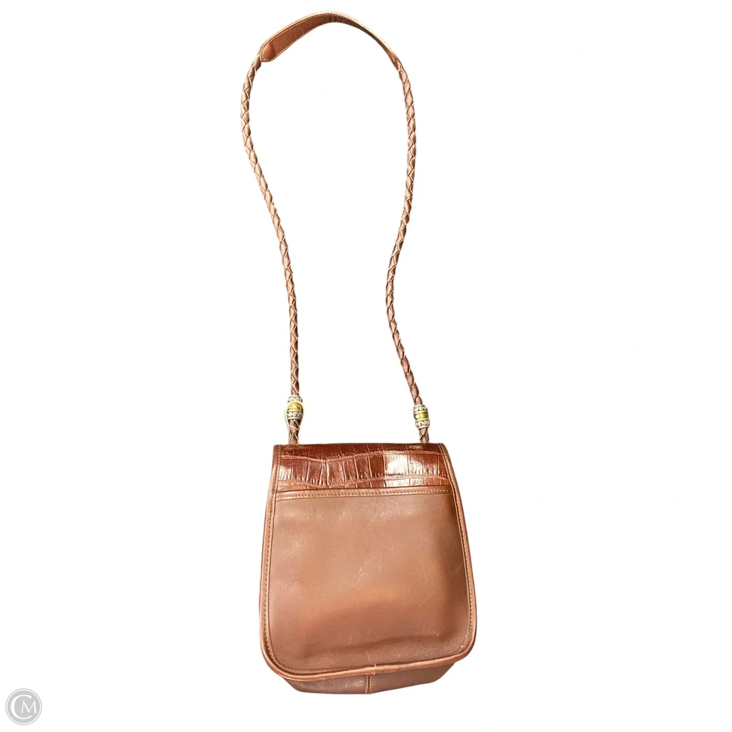 Crossbody Leather By Brighton, Size: Medium