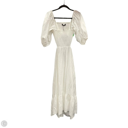 Dress Casual Maxi By Clothes Mentor In White, Size: S