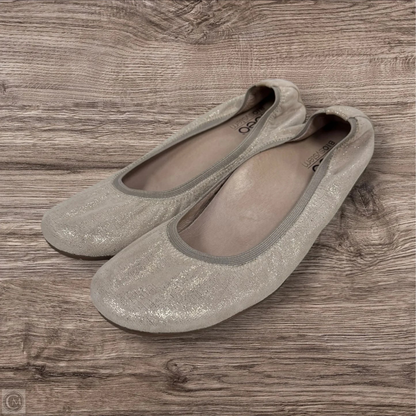 Shoes Flats By Abeo In Beige, Size: 10
