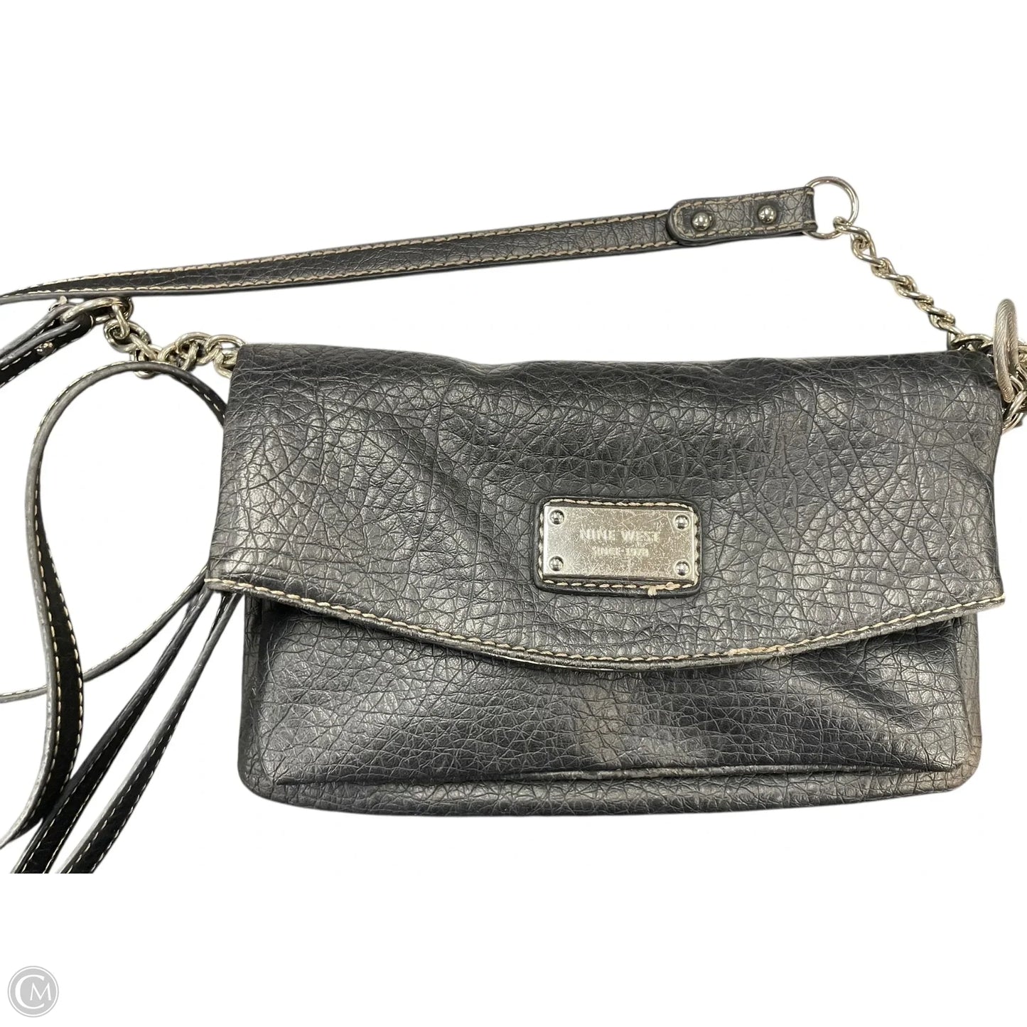 Crossbody Leather By Nine West, Size: Small