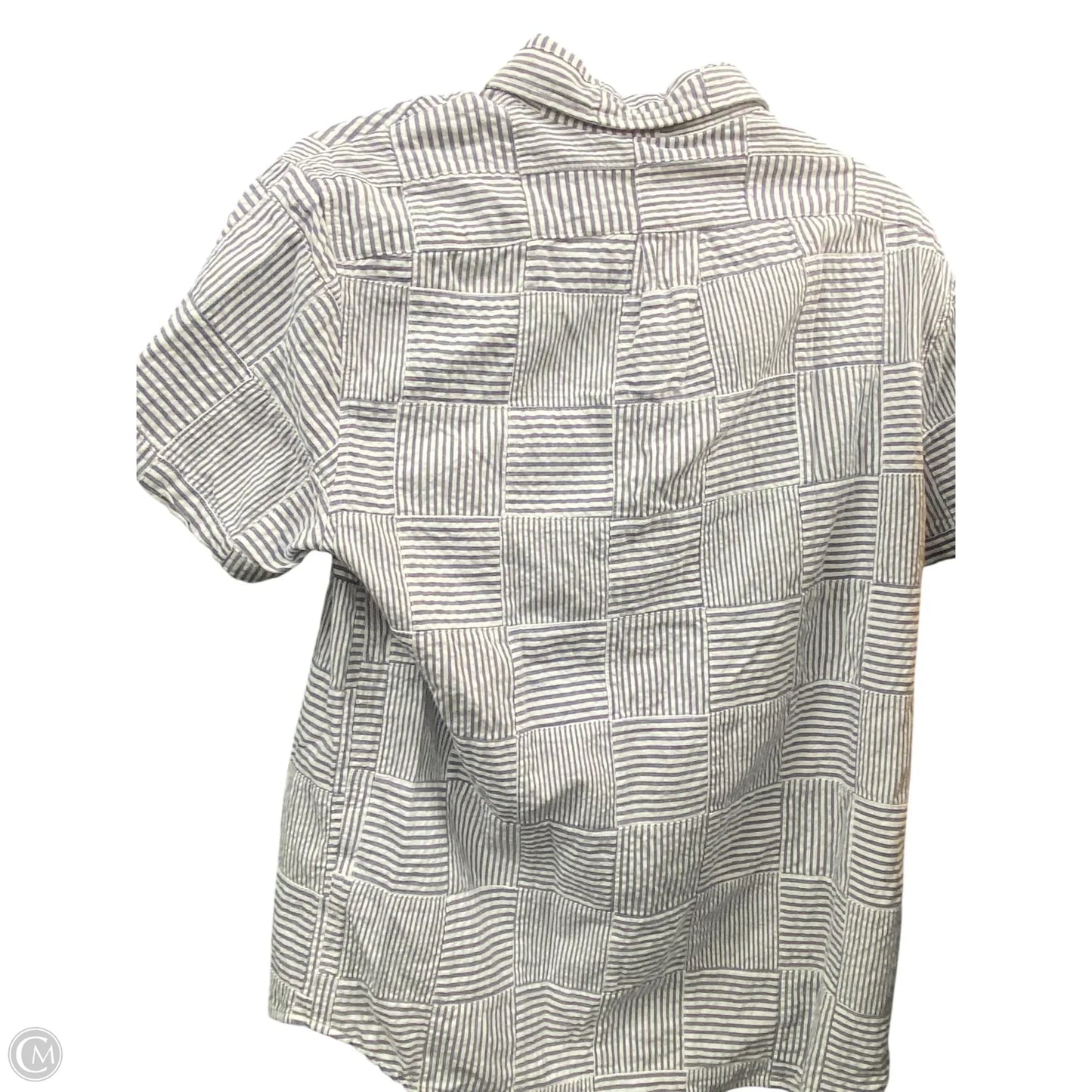 Top Short Sleeve By J. Crew In Striped Pattern, Size: S