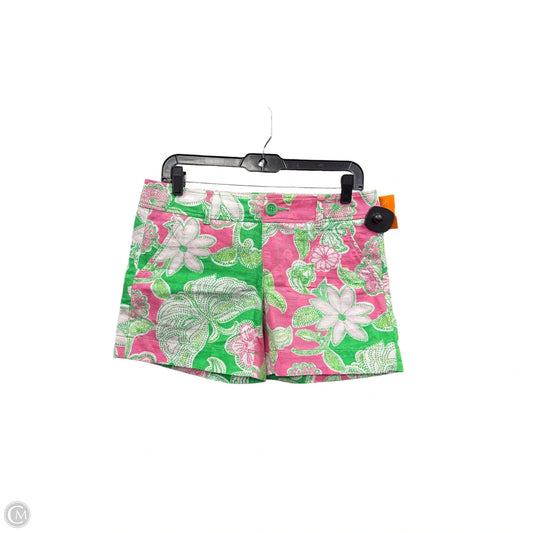 Shorts Designer By Lilly Pulitzer In Floral Print, Size: 4