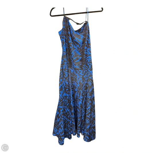 Dress Designer By Jason Wu In Black & Blue, Size: 0