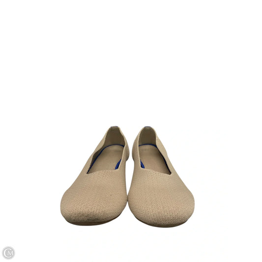 Shoes Flats By Clothes Mentor In Tan, Size: 9.5