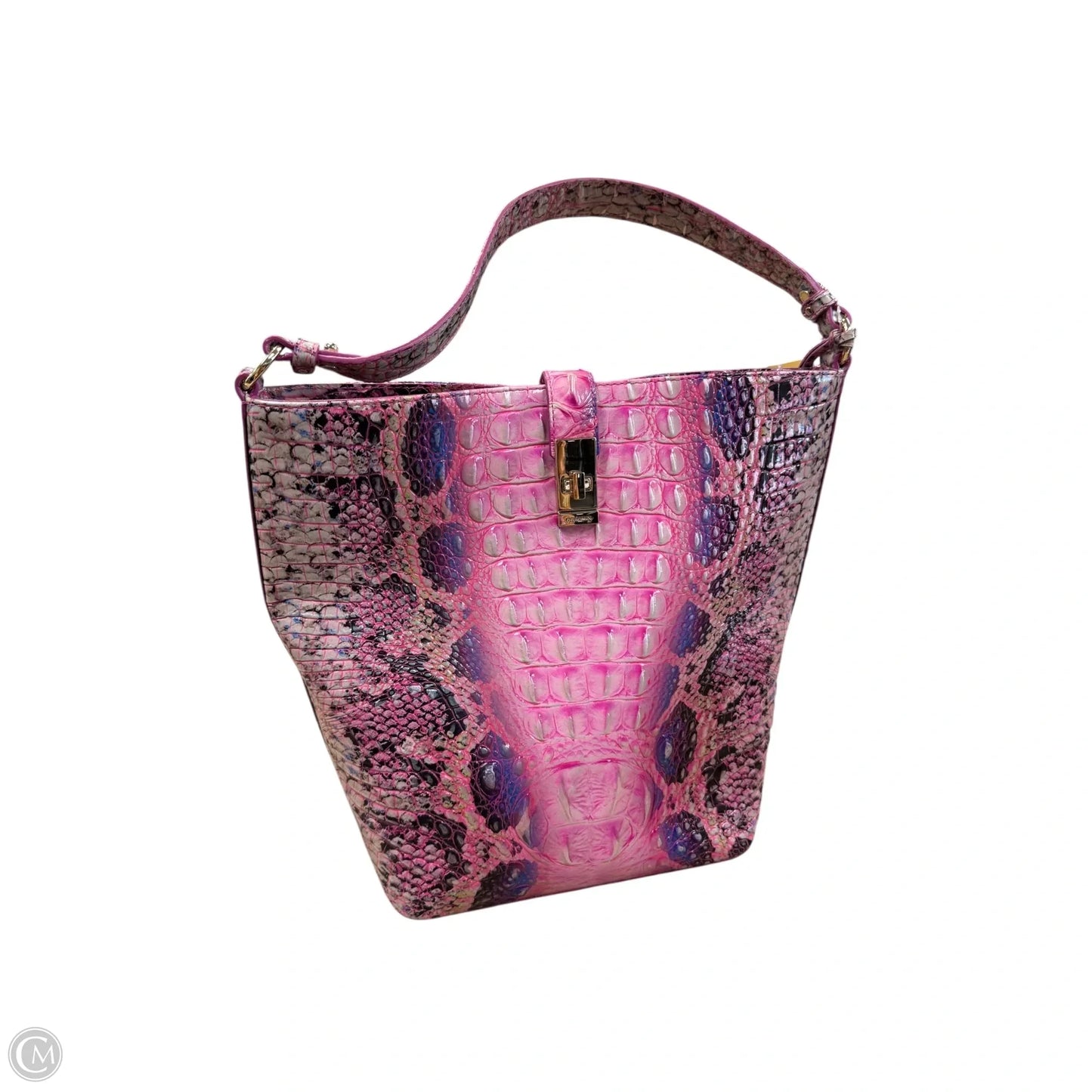 Handbag Designer By Brahmin, Size: Large