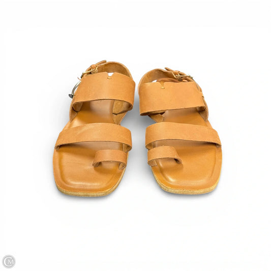 Sandals Flats By Toms In Brown, Size: 7.5