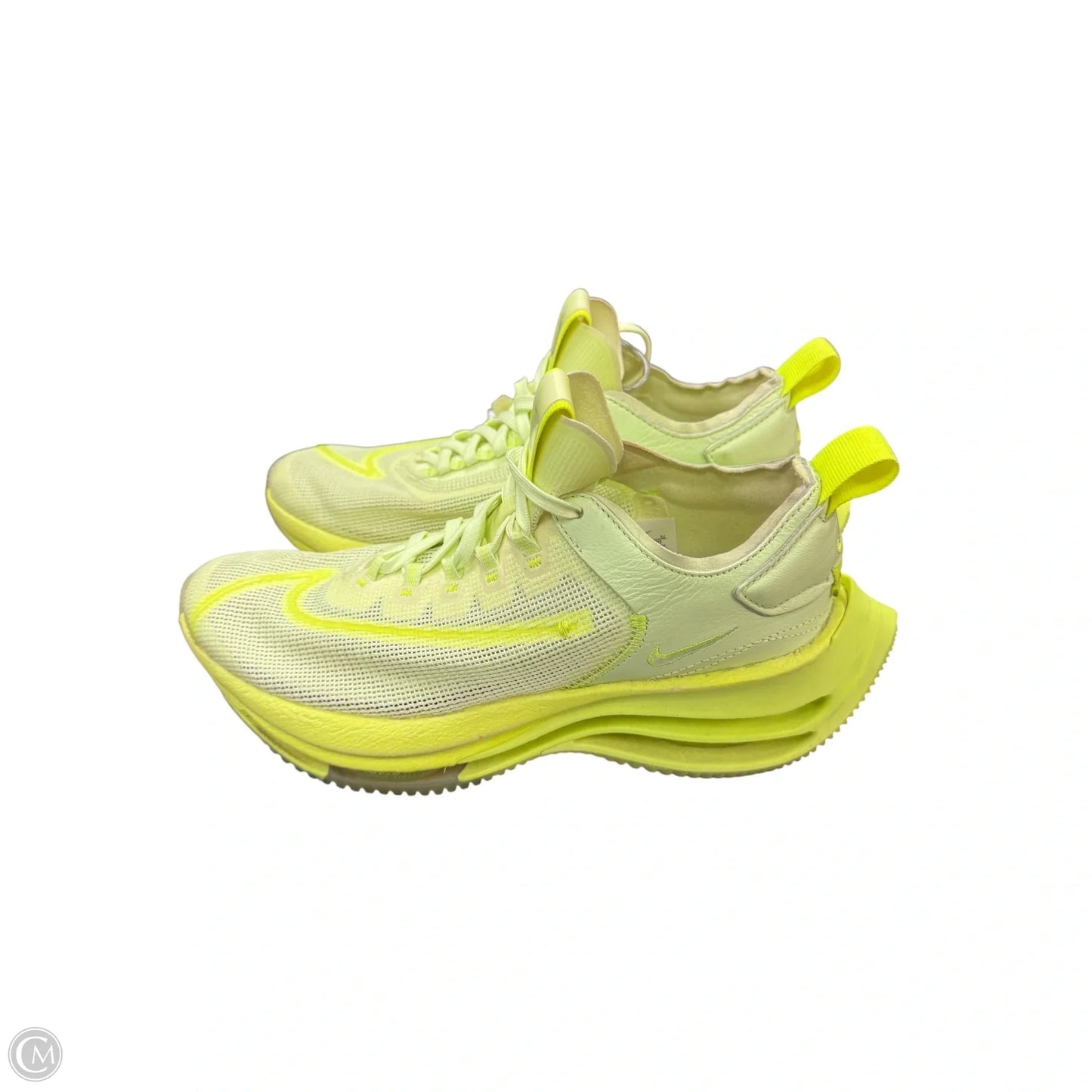 Shoes Athletic By Nike In Yellow, Size: 7.5