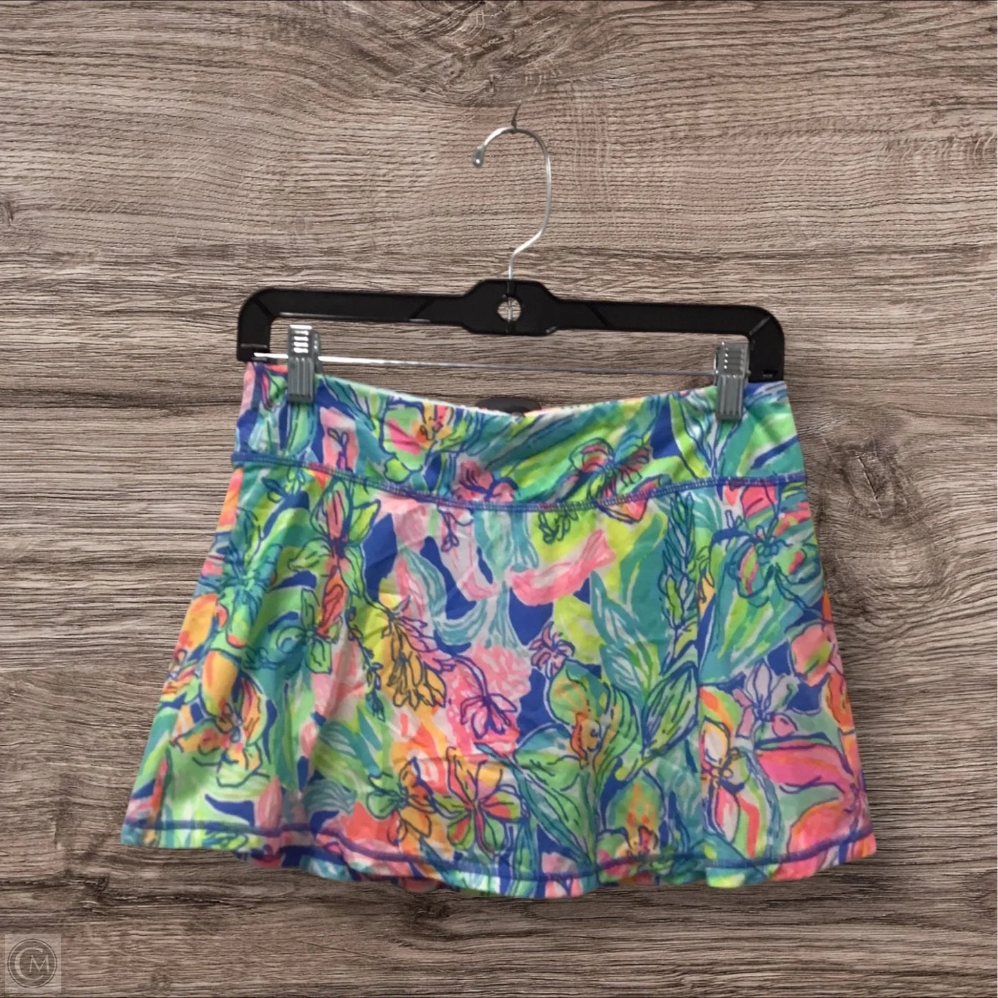 Skort Designer By Lilly Pulitzer In Tropical Print, Size: Xs