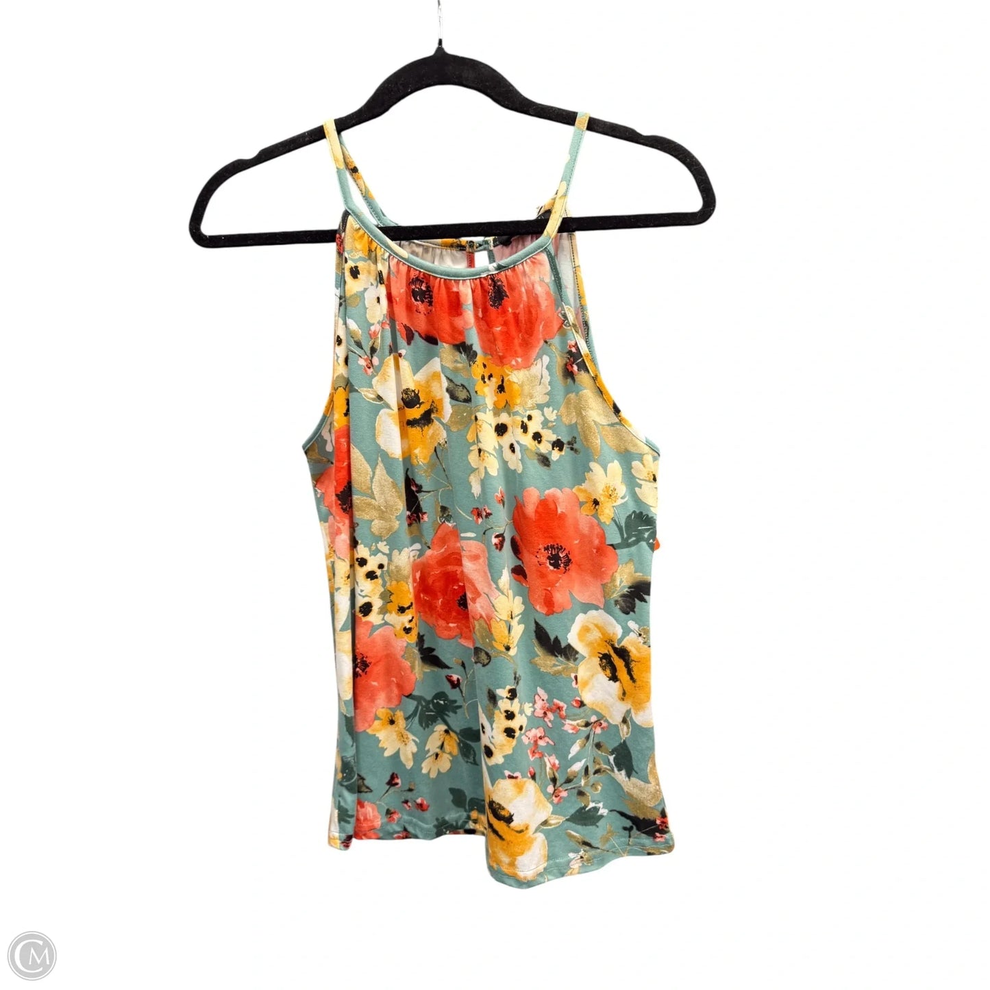 Top Sleeveless By Papermoon In Floral Print, Size: S