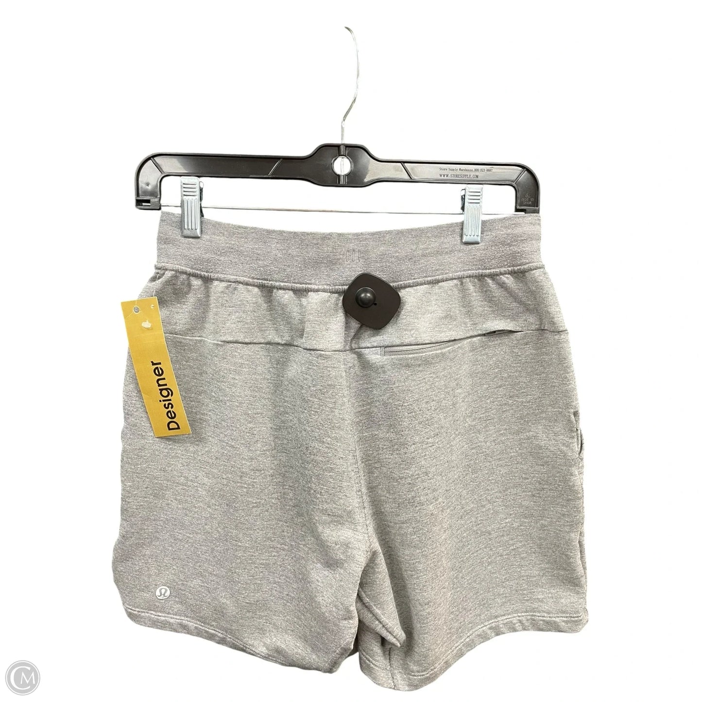 Athletic Shorts By Lululemon In Grey, Size: S