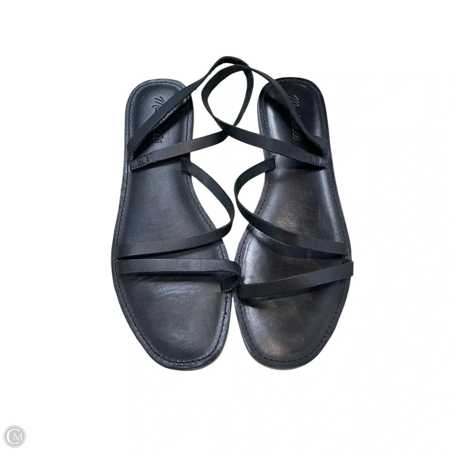 Sandals Flats By Madewell In Black, Size: 10