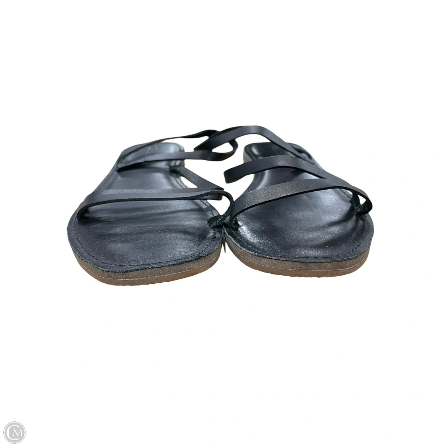 Sandals Flats By Madewell In Black, Size: 10