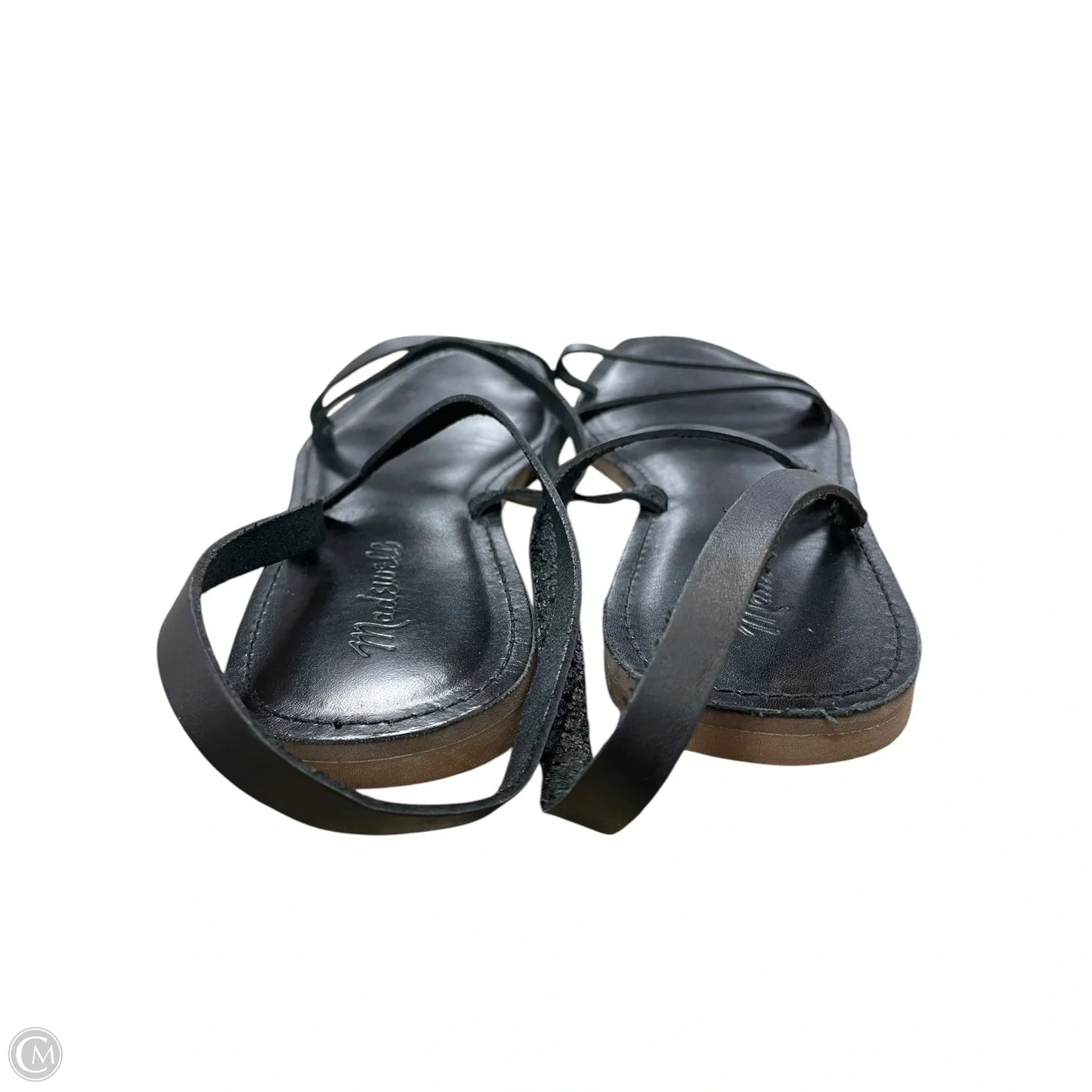 Sandals Flats By Madewell In Black, Size: 10