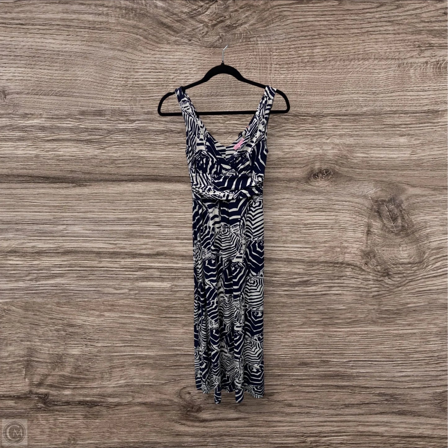 Dress Designer By Lilly Pulitzer In Blue & White, Size: Xs