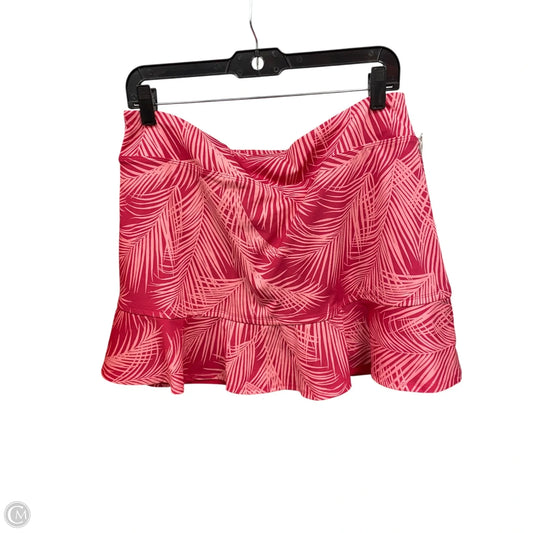 Athletic Skort By Tommy Bahama In Tropical Print, Size: Xl