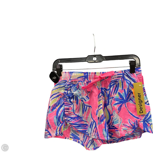 Shorts Designer By Lilly Pulitzer In Blue & Pink, Size: Xs